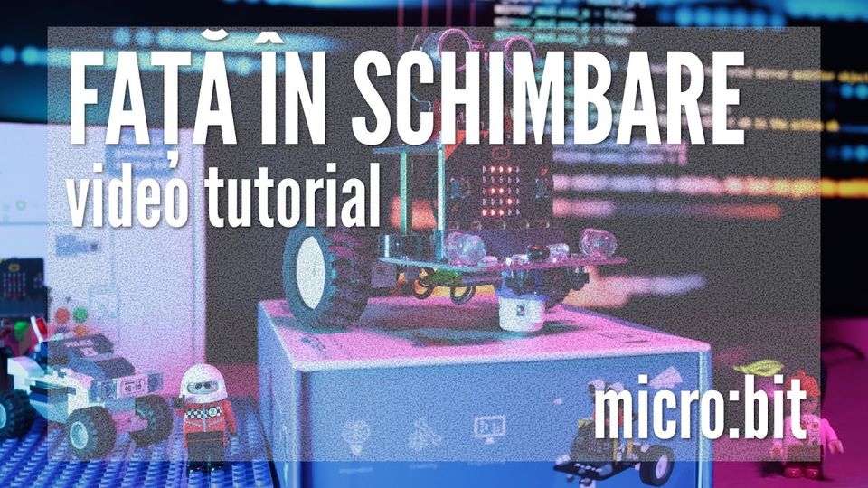 Changing face (Față în Schimbare), micro:bit