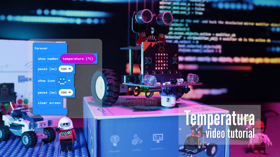 Arata temperatura (termometru), micro:bit